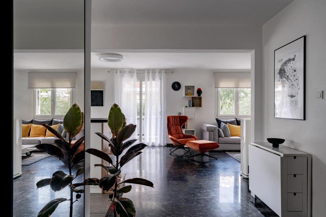 The Black Marble - Sea View, 2Br, 2Ba By Bnc Athens Ngoại thất bức ảnh