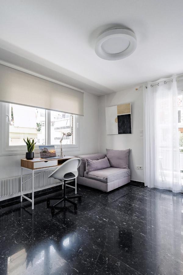 The Black Marble - Sea View, 2Br, 2Ba By Bnc Athens Ngoại thất bức ảnh
