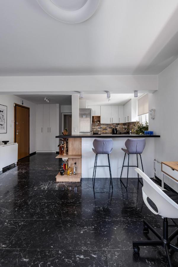 The Black Marble - Sea View, 2Br, 2Ba By Bnc Athens Ngoại thất bức ảnh